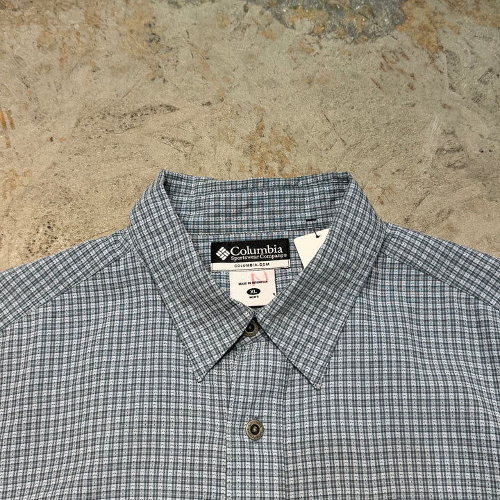 Used clothing Columbia/ Columbia/ Short sleeve shirt/ Checkered pattern/ Size XL