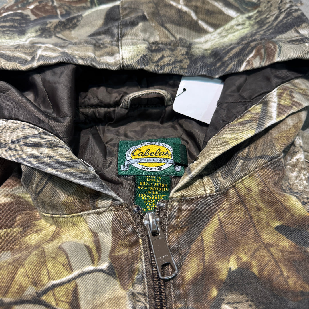 古着 Cabelas/カベラス/ジップアップ/ リアルツリージャケット/ サイズM