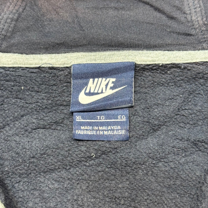 古着 NIKE/ ナイキ/ スウォッシュ/ワンポイントロゴ/ジップアップパーカー/サイズXL