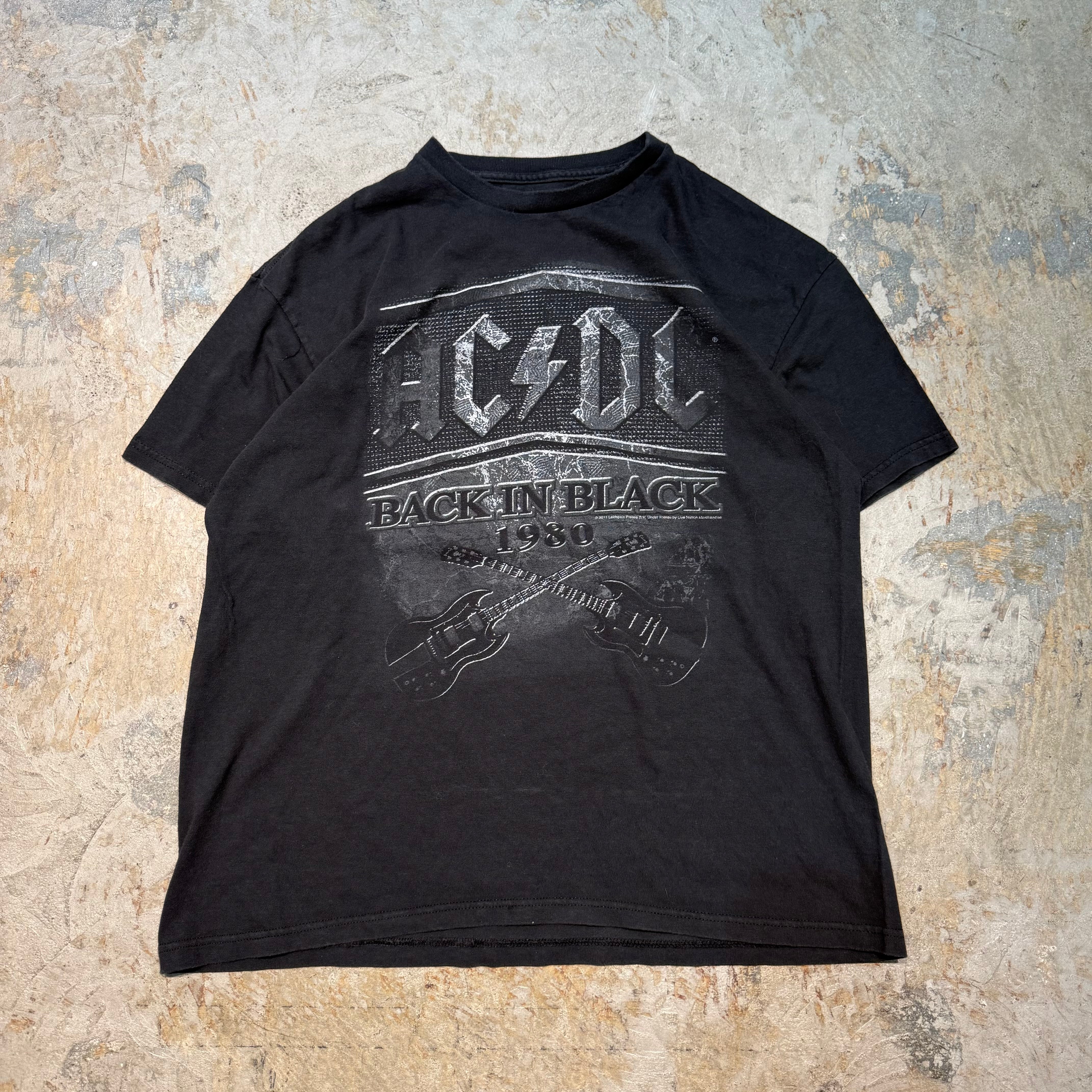 古着 AC/DC/アーティストTシャツ/プリントTシャツ/ サイズXL