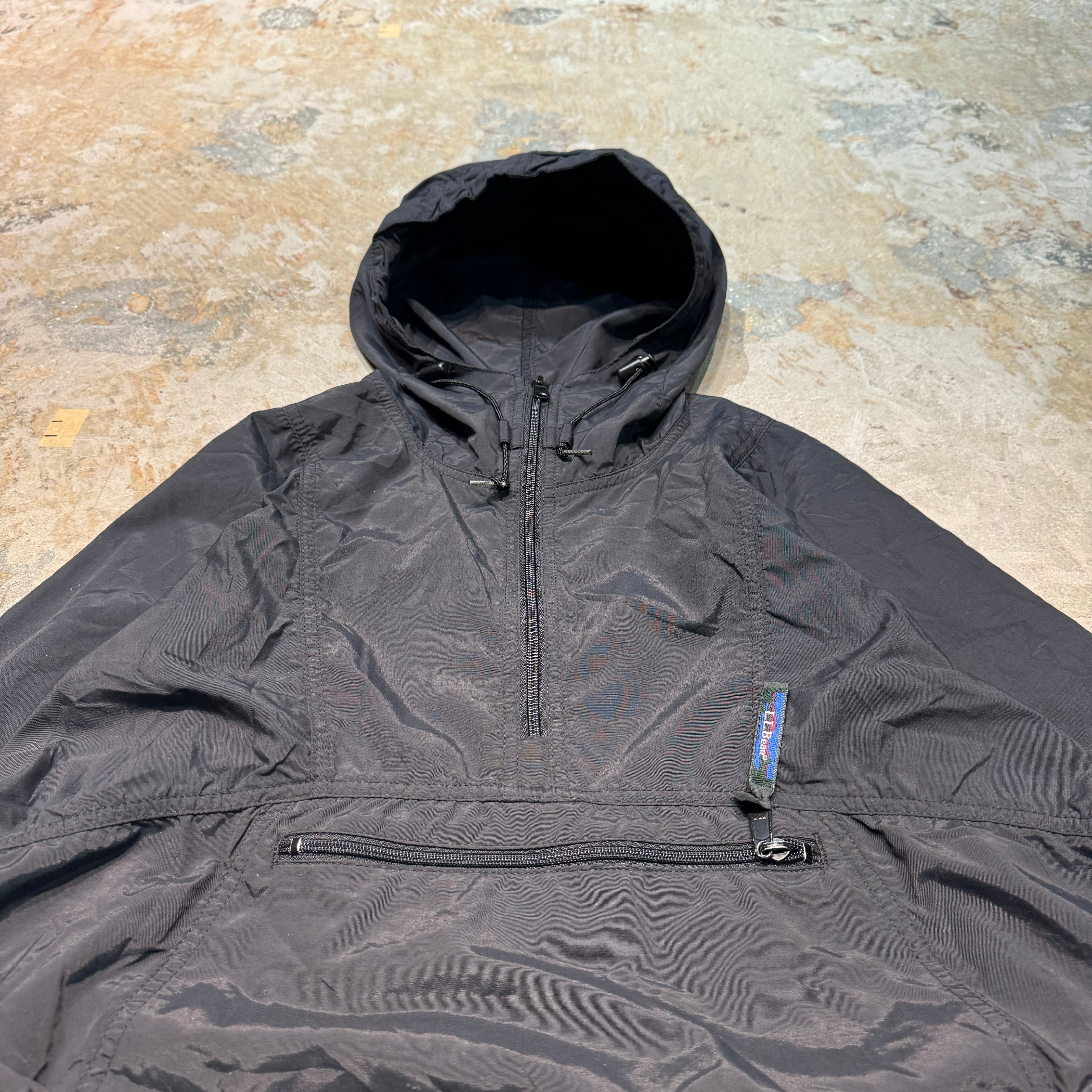 エルエルビーン　アノラックパーカー　黒 エルエルビーン/L.L.Bean ビーンズライトナイロンアノラック ライト