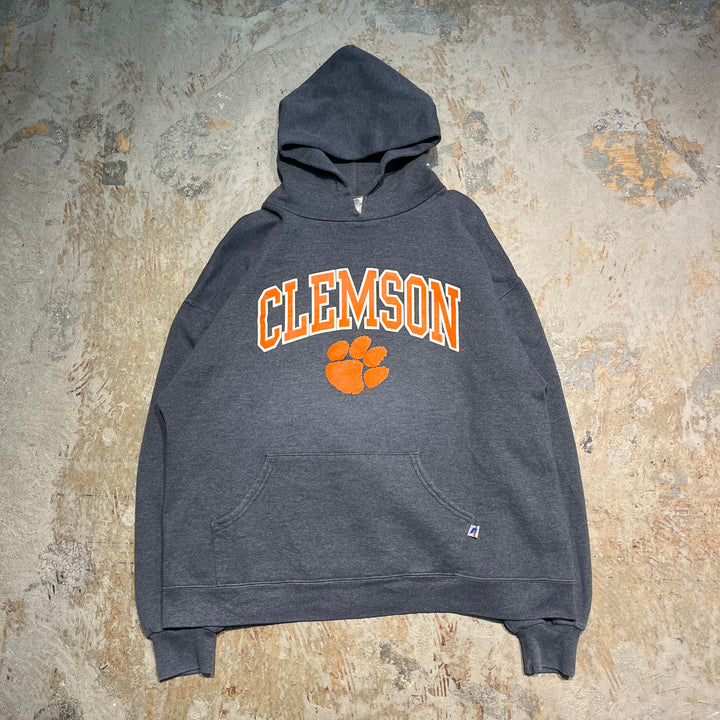 #1937 Old clothes RUSSELL ATHLETIC / Pull Over Hoody / Pullover hoodie / College logo / Size XL