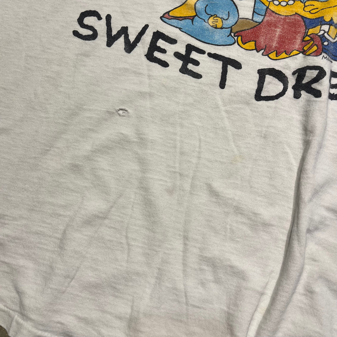 古着 90's ザ･シンプソンズ/SWEET DREAMS/ヴィンテージ シングルステッチ Tシャツ/サイズL-XL相当