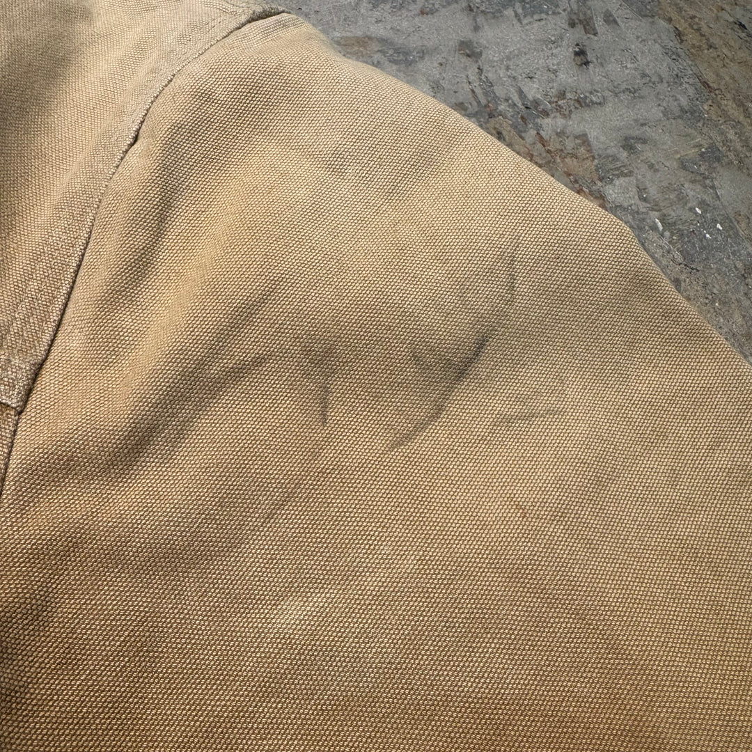 중고 의류 Carhartt/ 트래커 재킷/ 오리 패브릭/ 담요 늘어선/ Corduroy Collar/ Size S에 해당합니다.