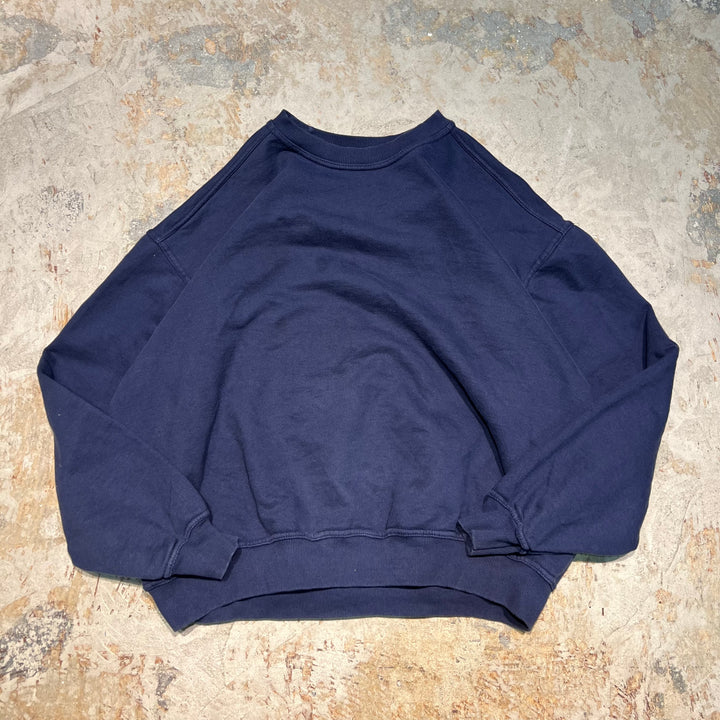 #4037 古着 PLUMA by Russell Athletic/プルーマ ラッセル アスレチック/Crew Neck Blank Sweat Shirt/クルーネックブランクスウェット/サイズXXL