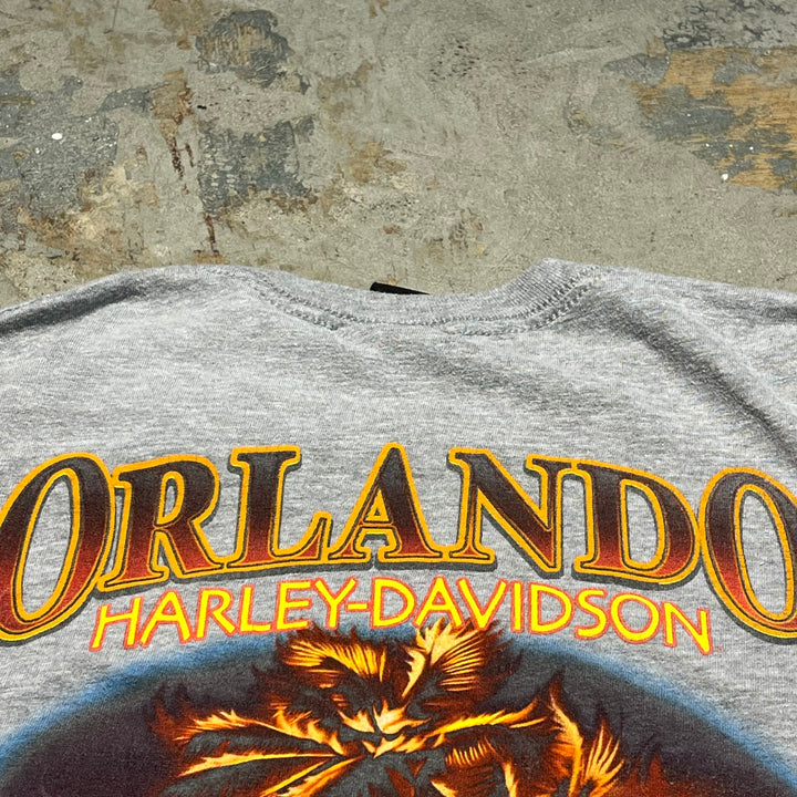 古着 Harley-Davidson/ハーレー ダビッドソン フロリダ州 オーランド プリントTシャツ サイズXL