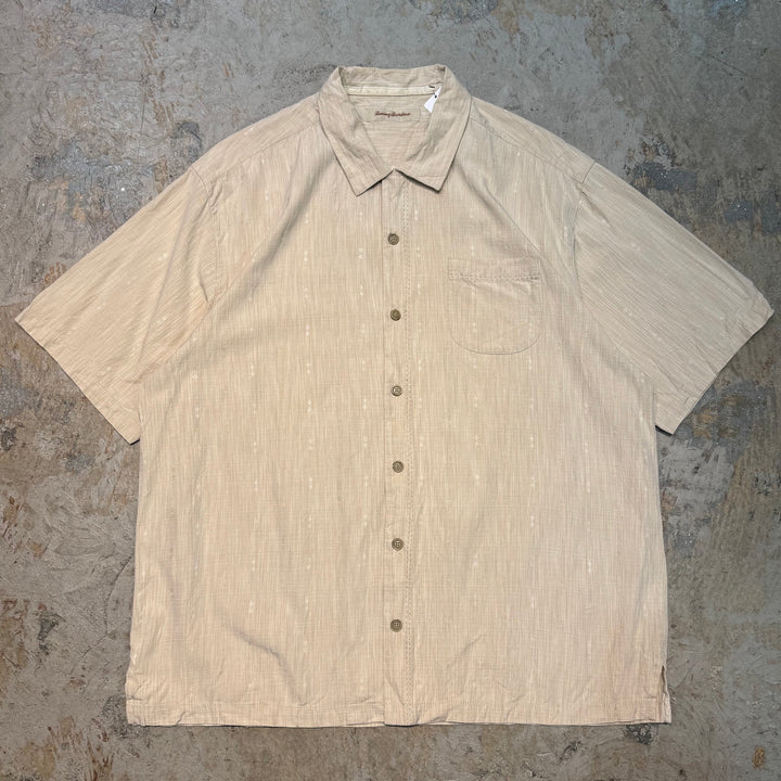 古着 USAVINTAGE/ シルク半袖シャツ/ 無地/ サイズXL
