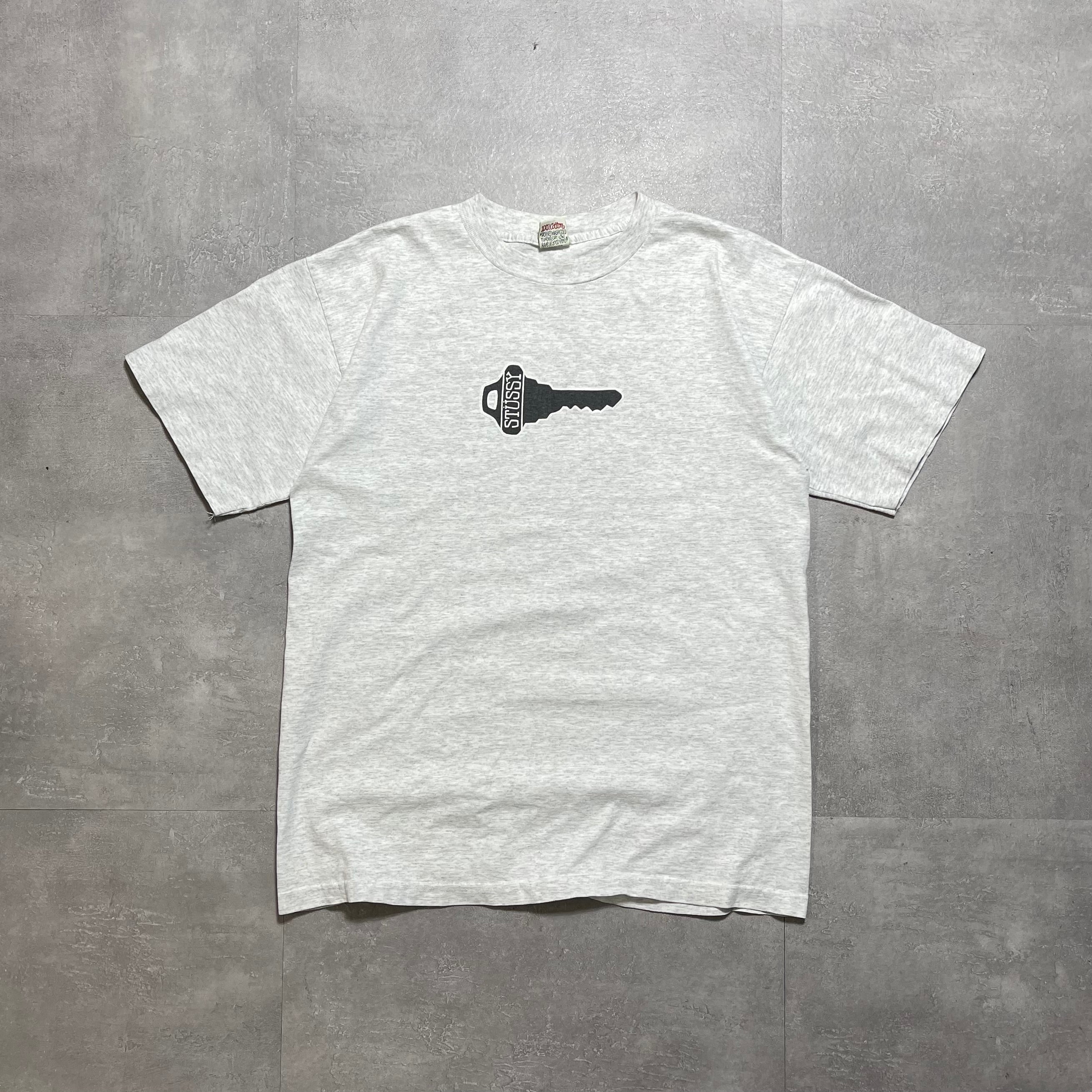 [*s様 90s OLD STUSSY shirt 白タグ オールドステューシー 古着 USA製 90's OLD STUSSY / オールドステューシー / 白タグ / キー