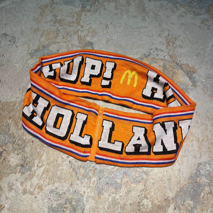 #3108 古着 企業系マフラー/McDonald's/マクドナルド/Hup Holland Hup!/オランダサッカー