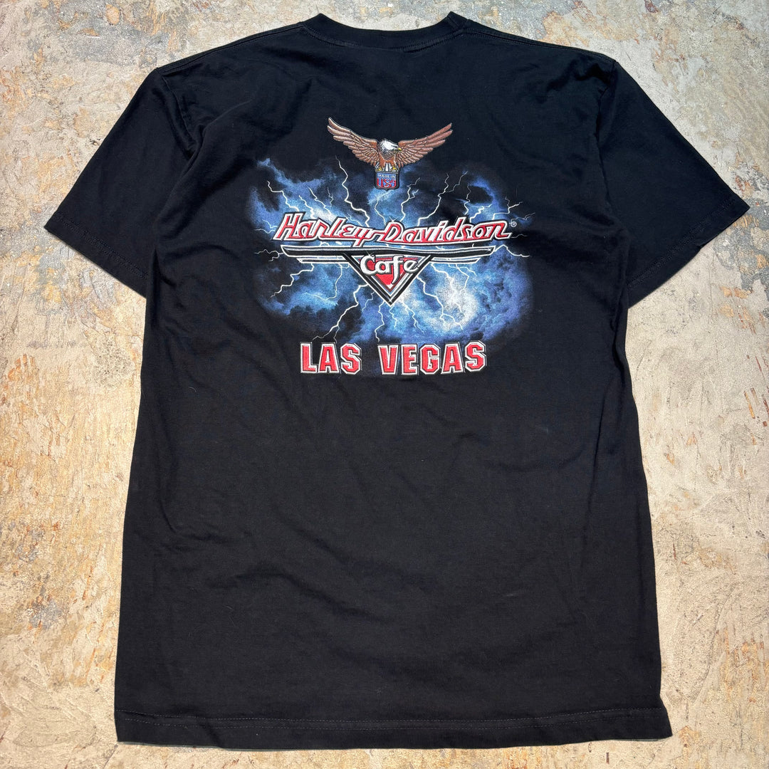 古着 USA製 Harley-Davidson/ハーレーダビッドソン/ プリントTシャツ/ サイズL