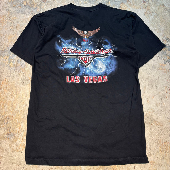 古着 USA製 Harley-Davidson/ハーレーダビッドソン/ プリントTシャツ/ サイズL