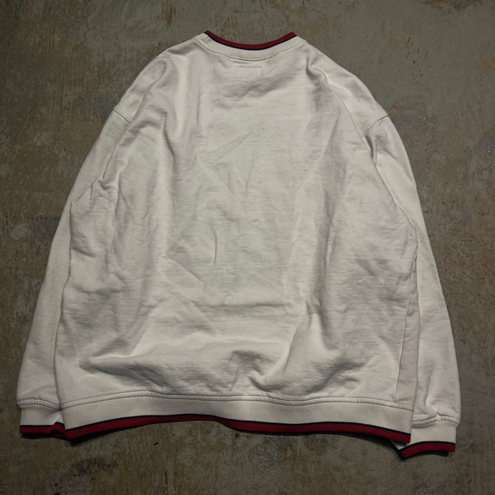 #4125 古着 Unknow/Crew Neck Print Sweat/クルーネックプリントスウェット/USA SPORT SCOTCH&SODA ATHLETIC/サイズXL