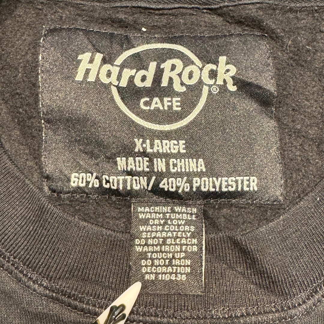 古着 Hard Rock Cafe/ ハードロックカフェ/ クルーネックスウェット/ サイズXL