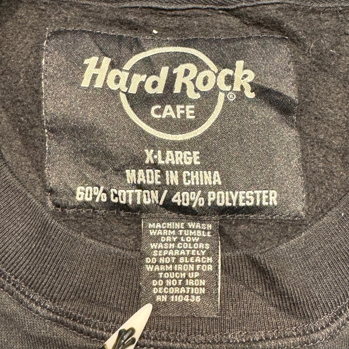 古着 Hard Rock Cafe/ ハードロックカフェ/ クルーネックスウェット/ サイズXL
