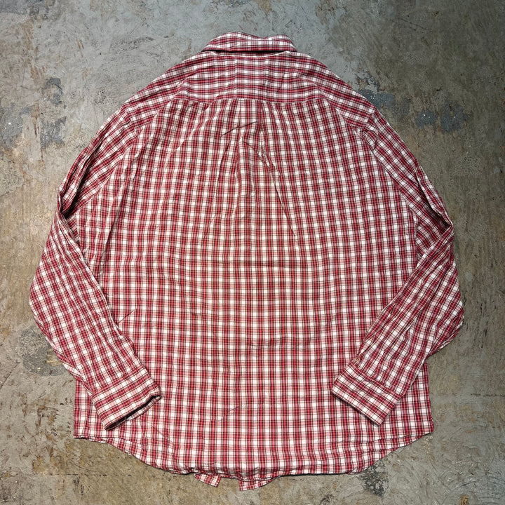 古着 Brooks Brothers/ブルックスブラザーズ/ボタンダウン長袖シャツ/ チェック柄/ サイズL