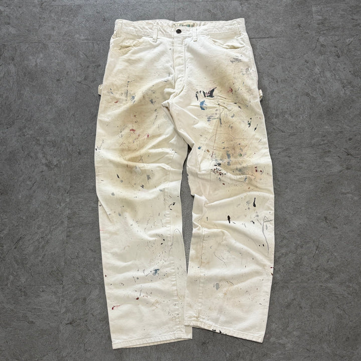 古着 Dickies ディッキーズ ペインターパンツ  実寸サイズ34×30