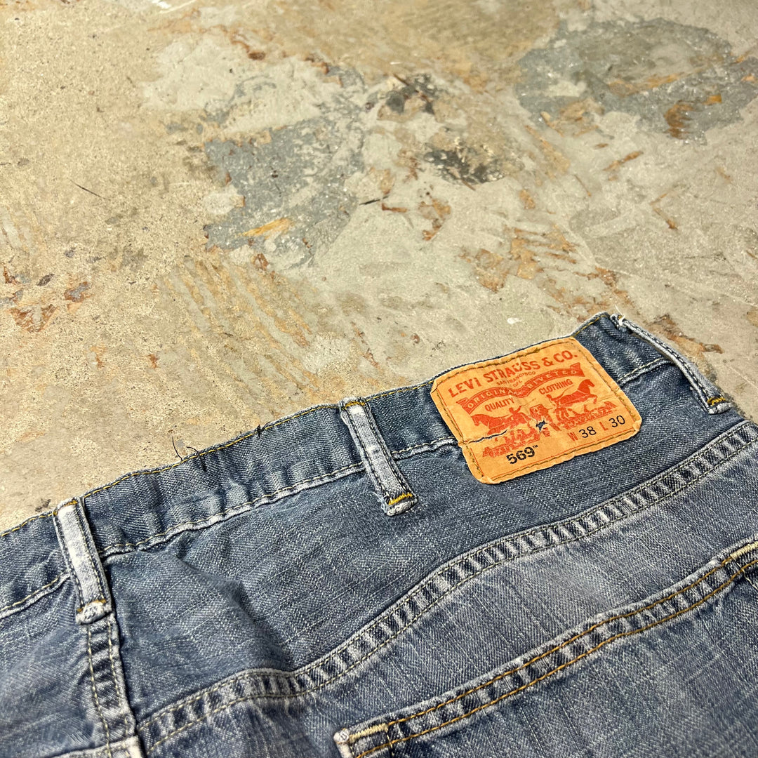 古着 Levi's/リーバイス/Denim Pants/デニムパンツ/569/実寸サイズ40×30