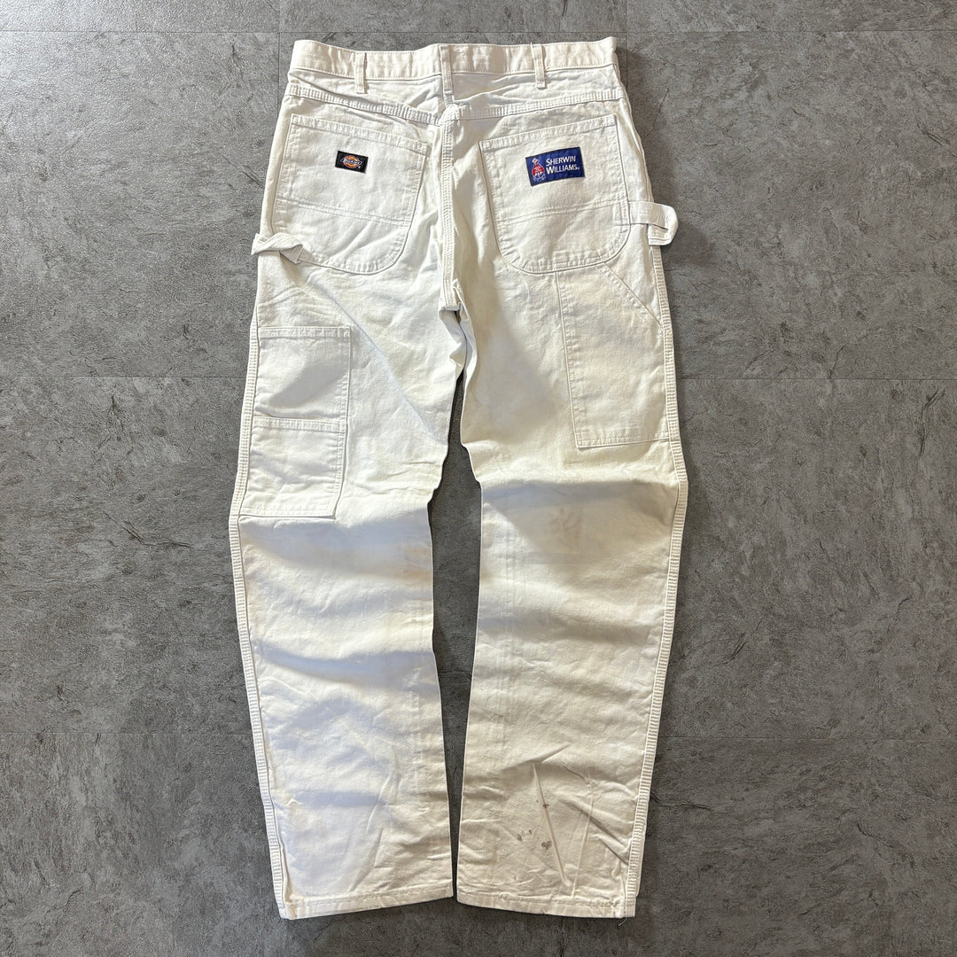 古着 Dickies×SHERWIN WILLIAMS ディッキーズ× シャーウィン・ウィリアムズ ペインターパンツ  実寸サイズ33×33