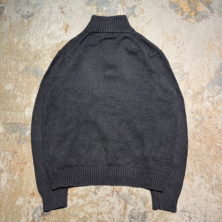 #3877 古着 POLO by Ralph Lauren/ポロバイラルフローレン/Cotton Knit Half Zip Sweaterコットンニットハーフジップセーター/ サイズM