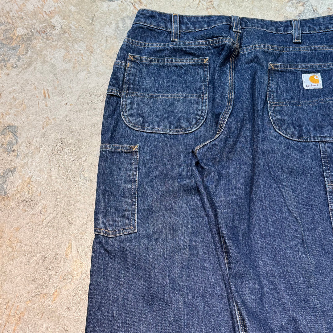 二手服裝carhartt/ carhartt/牛仔畫家褲子/女裝/實際尺寸12x28