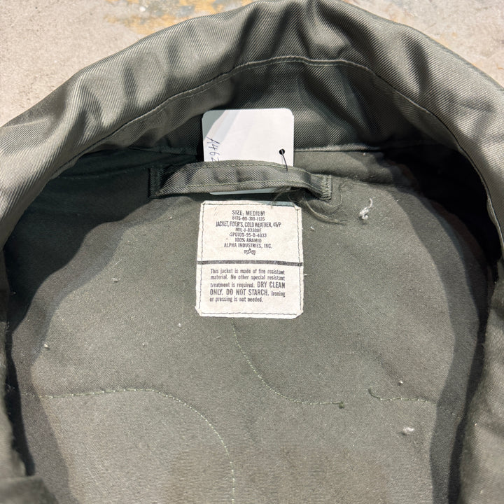 古着 90's Alpha Industries/米空軍/MIL-J-83382C/フライトジャケット /MA-1/サイズM