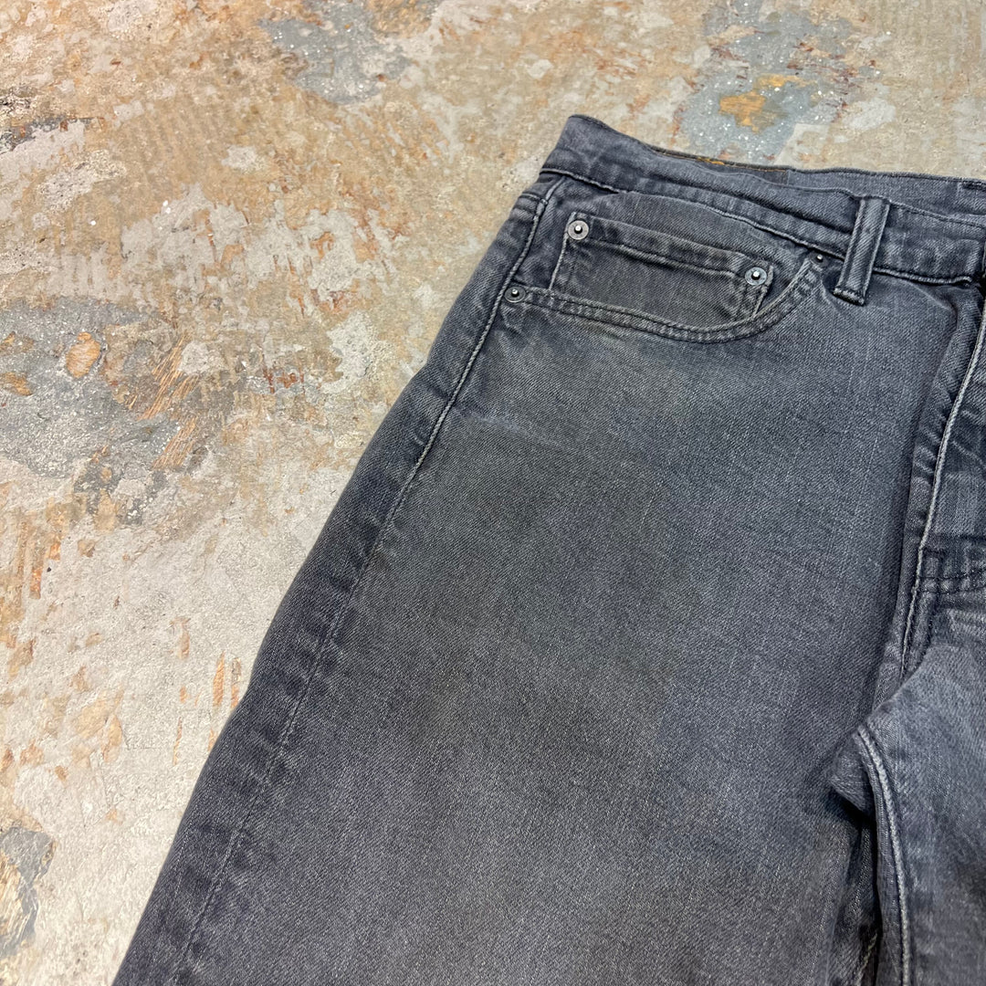 #4754 古着 Levi's/リーバイス/Black Denim Pants/ブラックデニムパンツ/511/サイズ34×32