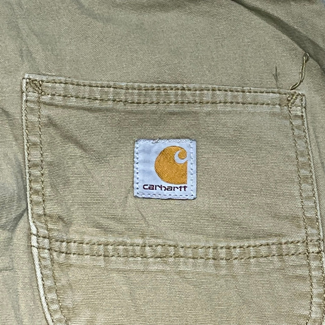 #4507 古着 Carhartt/カーハート/ Duck Painter Pants/ダック地 ペインターパンツ /103342-253/サイズ30×32