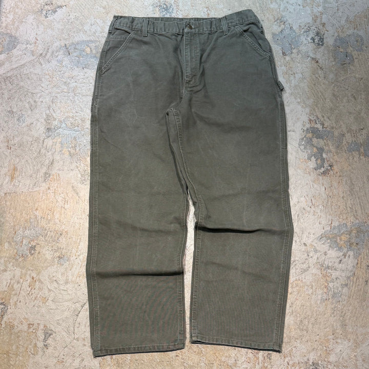 古着 Carhartt/カーハート/ダック地ペインターパンツ/実寸サイズ35×28