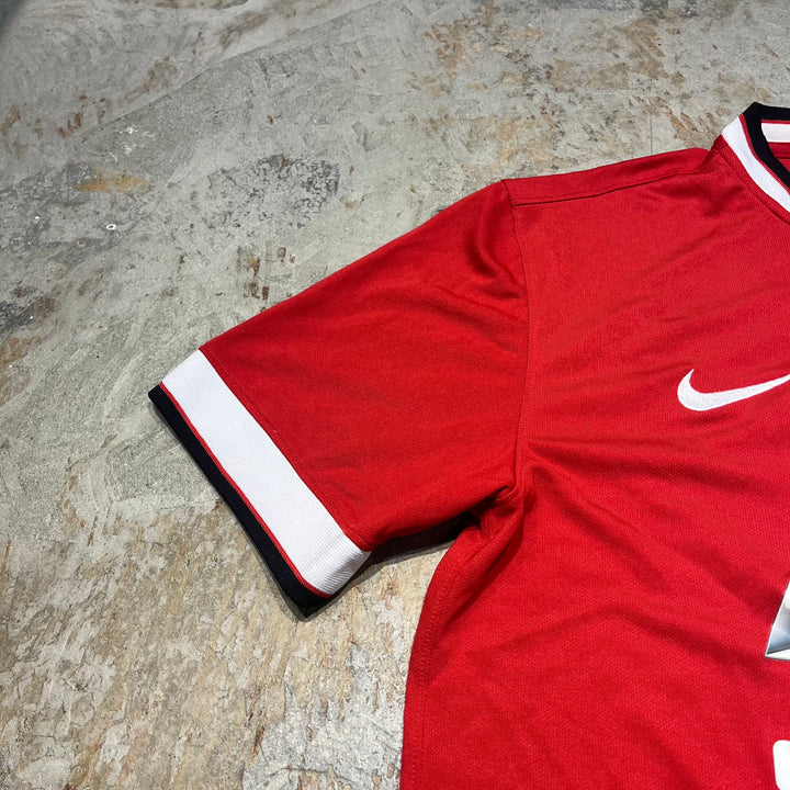 #4445 古着 MANCHESTER UNITED/マンチェスター ユナイテッド/NIKE/ナイキ/Football／フットボール/オールド・トラッフォード/サイズM