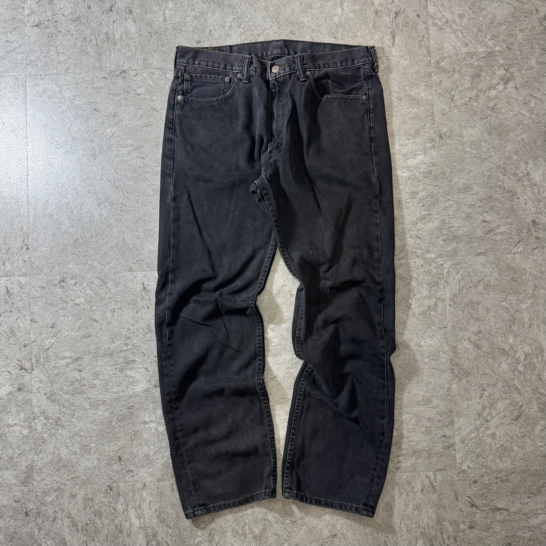 古着 Levi's/ リーバイス/ ブラックデニムパンツ/ 505/ 実寸サイズ34×30