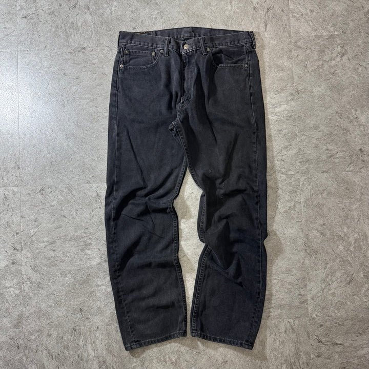 古着 Levi's/ リーバイス/ ブラックデニムパンツ/ 505/ 実寸サイズ34×30