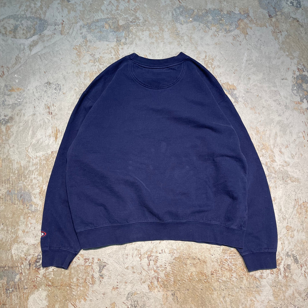 #2073 古着PRO PLAYER/プロプレイヤー /Crewneck Sweat/クルーネックスウェット/刺繍ロゴ/サイズXL