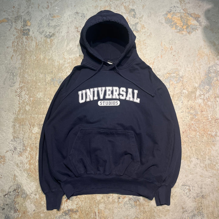 #1947 古着 Unknow / Pull Over Hoody / プルオーバーパーカー / カレッジロゴ / サイズXL