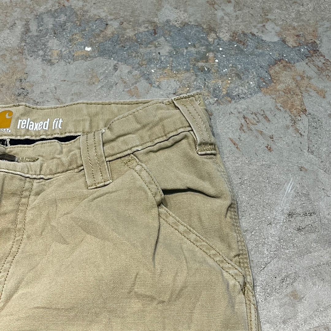 #4507 古着 Carhartt/カーハート/ Duck Painter Pants/ダック地 ペインターパンツ /103342-253/サイズ30×32