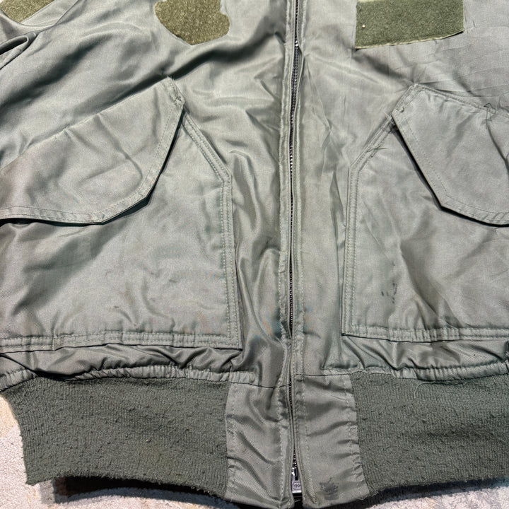 古着 U.S.AIR FORCE /米空軍/CWU-45/フライトジャケット /MA-1/サイズL