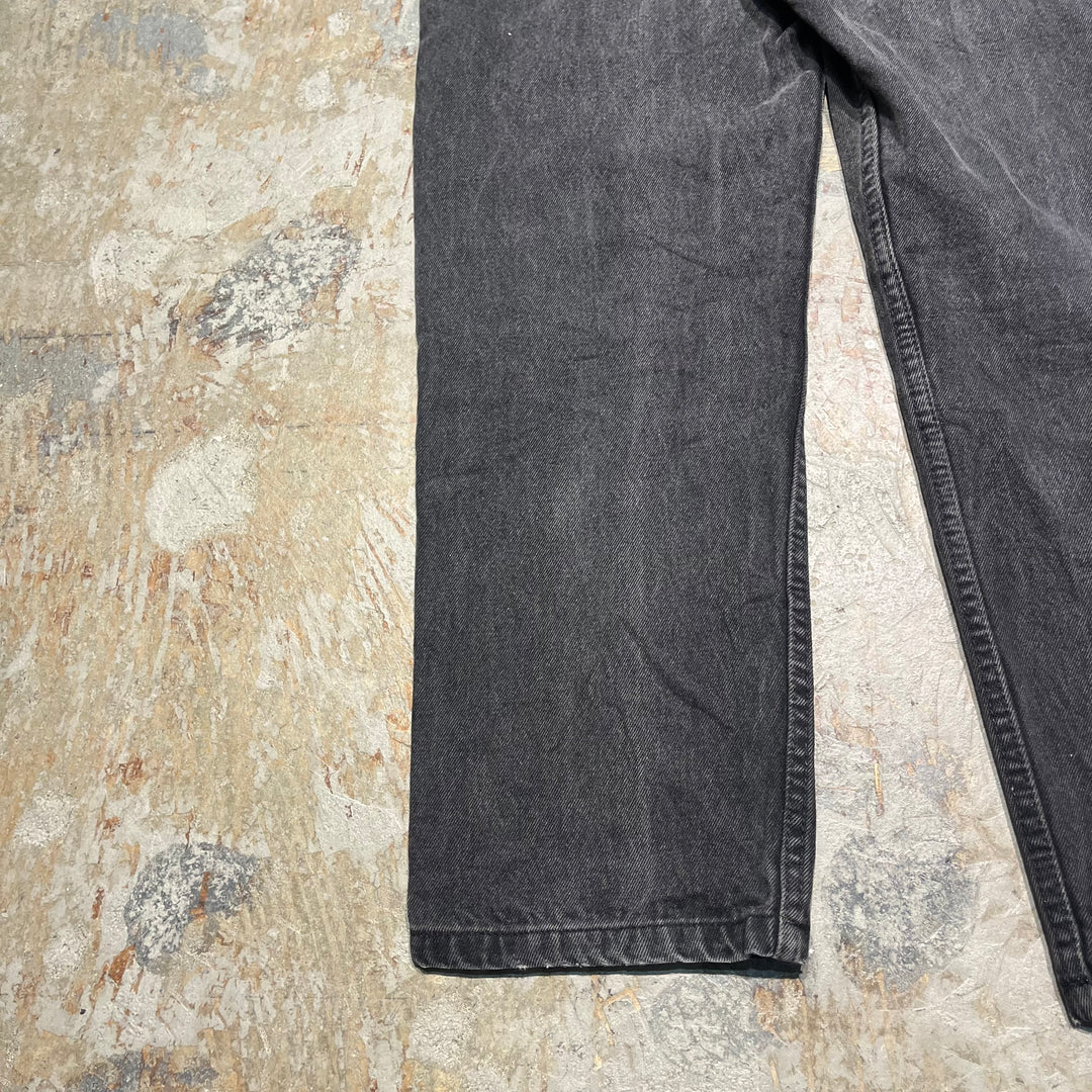 #4195 古着 Levi's/リーバイス/Black Denim Pants/ブラックデニムパンツ/505/MADE IN U.S.A/サイズ34×30