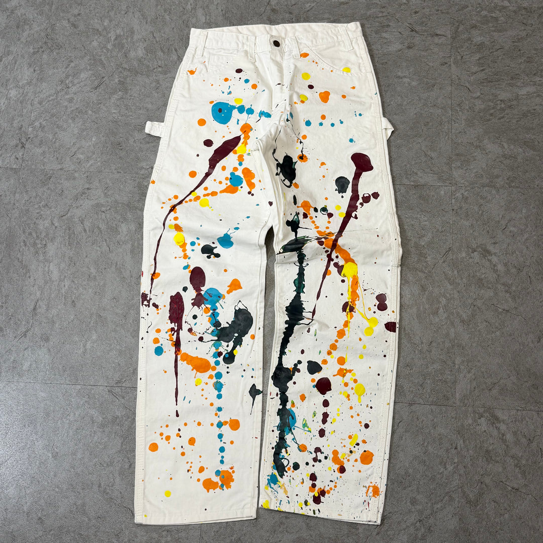 古着 Dickies ディッキーズ ペインターパンツ  実寸サイズ29×31