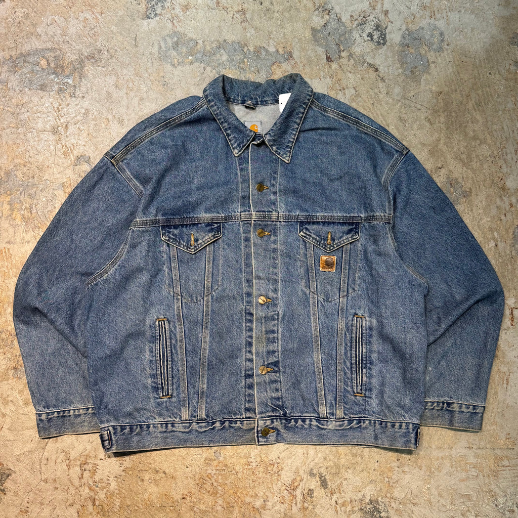 カーハート　carharrt デニムジャケット　Gジャン　カバーオール　希少 Carhartt WIP デニムジャケット gジャン HARVEY SHIRT JAC