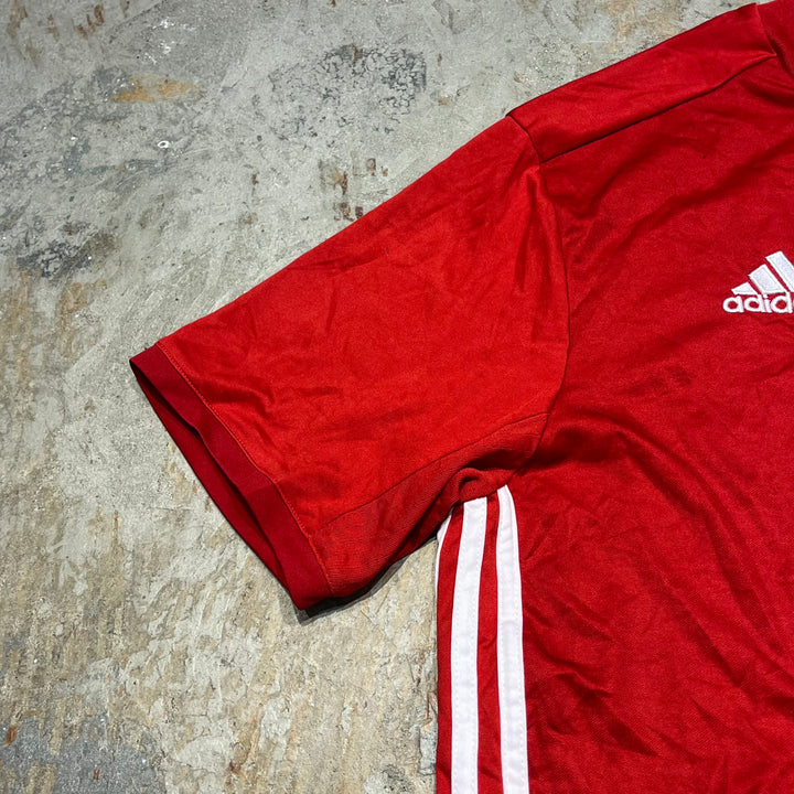 #4237/MANCHESTER UNITED/マンチェスター ユナイテッド/adidas/アディダス/Football／フットボール Tee/オールド・トラッフォード/サイズL