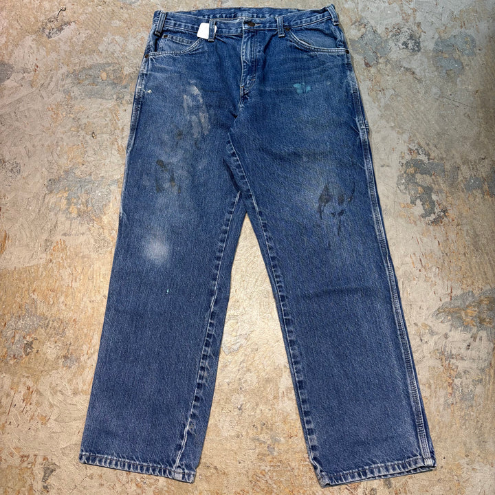 古着 Dickies/ ディッキーズ/ デニムペインターパンツ / 実寸サイズ33×29