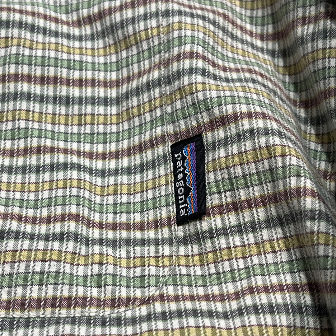 #4314 Patagonia/パタゴニア/ L/S Regular Collar Shirts/レギュラーカラーシャツ/総柄/サイズL