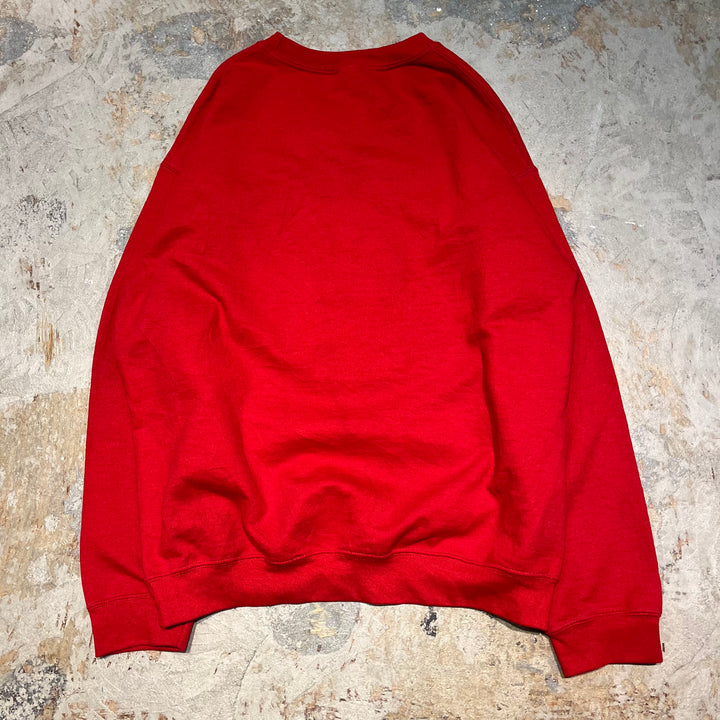 #4078 古着 GILDAN/ギルダン/Crew neck sweat/クルーネックスウェット/Mロゴ/サイズ L