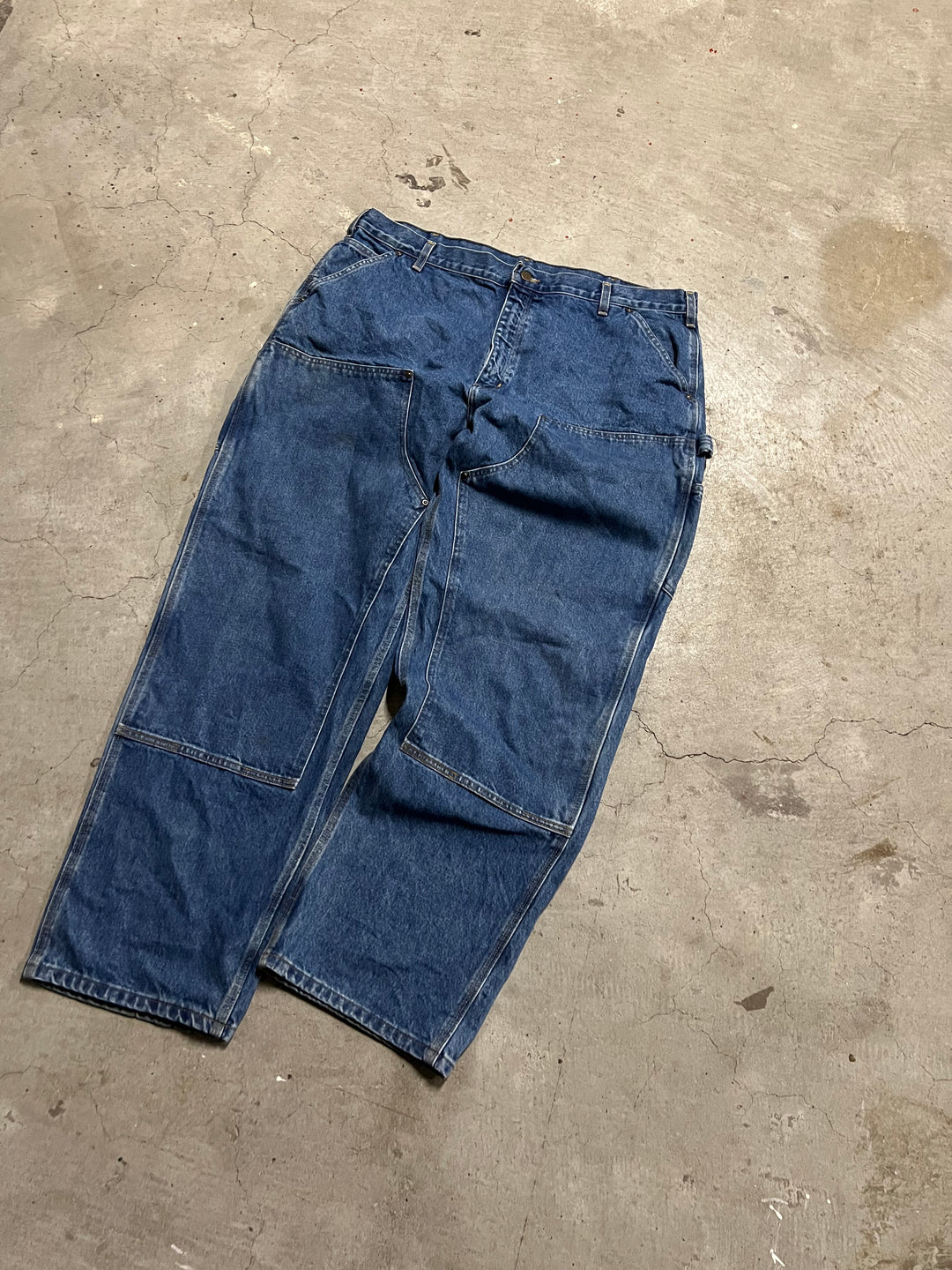 #MA11 古着 Carhartt/カーハート Double-Knee Painter Pants/ダブルニー ペインターパンツ/ジーンズ/デニムパンツ/実寸サイズ40×31