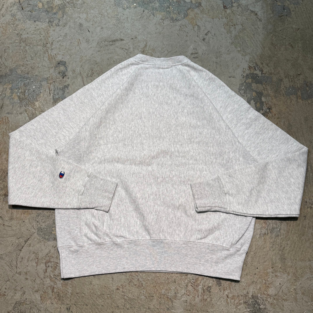 古着 Champion/ チャンピオン/リバースウィーブ/ クルーネックスウェット/ 企業ロゴ/ サイズM
