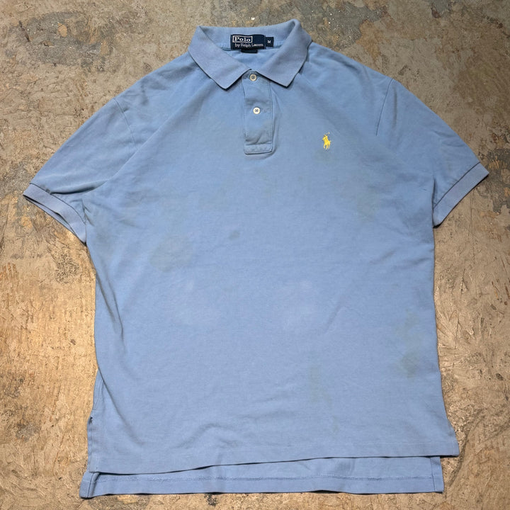 古着 polo by ralph lauren/ ポロ バイ ラルフローレン/ 半袖ポロシャツ/ サイズM