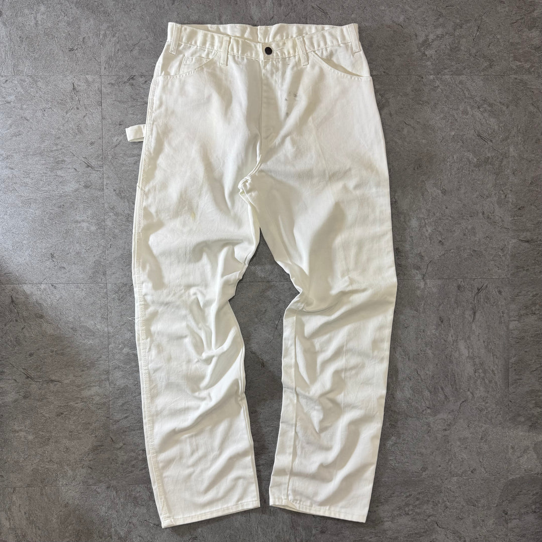 古着 Dickies ディッキーズ ペインターパンツ  実寸サイズ33×33