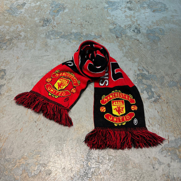 古着 サッカーマフラー / MANCHESTER UNITED FC/マンチェスターユナイテッドFC/プレミアリーグ/MAN 19 UTD/ 2011 LEAGUE CHAMPIONS