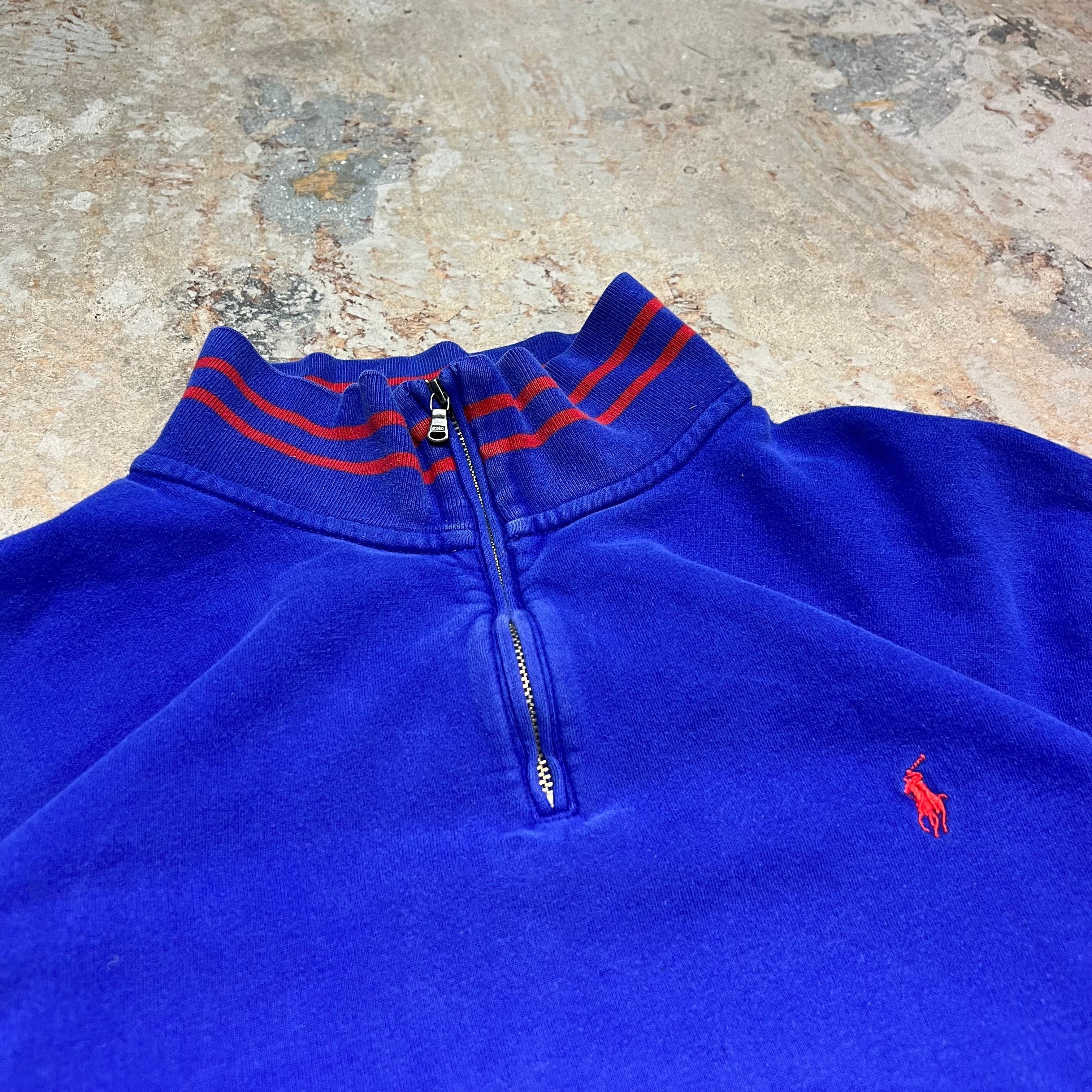 3744 古着 POLO by Ralph Lauren/ラルフローレン/Halfzip