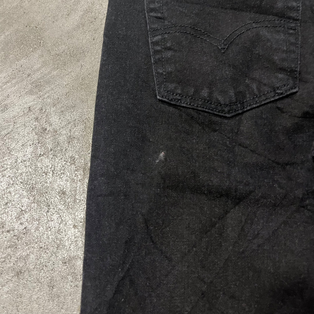 #4204 古着 Levi's/リーバイス/Black Denim Pants/ブラックデニムパンツ/511/サイズ30×30