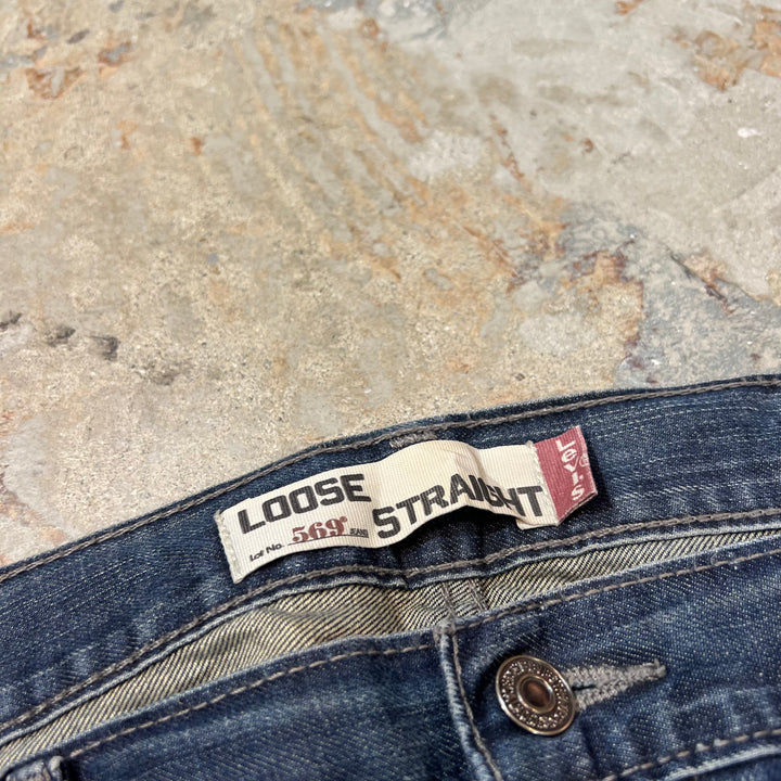 古着 Levi's/リーバイス/Denim Pants/デニムパンツ/569/実寸サイズ40×32